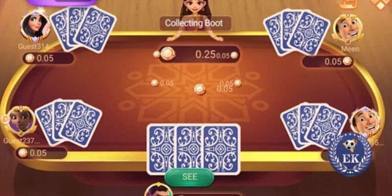Một số loại cược trong cách chơi Teen Patti